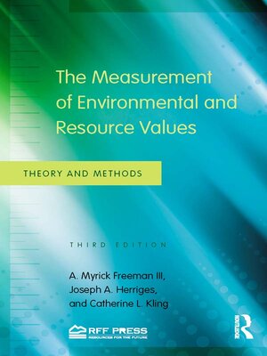 cover image of The Measurement of Environmental and Resource Values